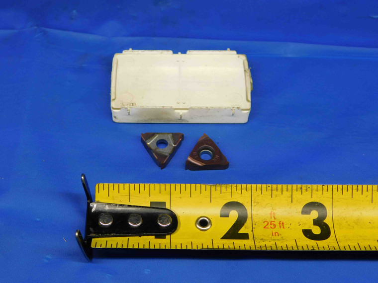 2pcs NEW SECO 16NR18UN-A TTP2050 CARBIDE LAYDOWN THREADING INSERTS INDEXABLE - BR1460AY3