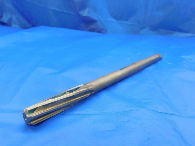 MORSE 0.545 OD HSS REAMER MT1 SHANK SPIRAL 6 FL .545 .5450 .5313 OVERSIZE USA - CB0192CG2