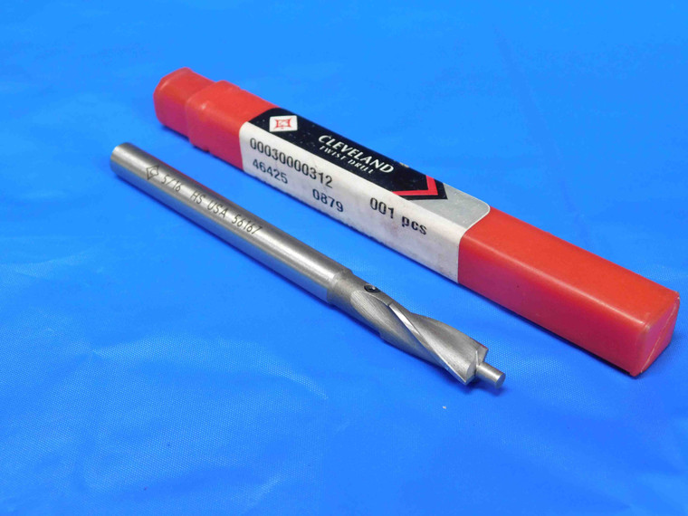 CLEVELAND 3/16" PILOT 5/16" O.D. HSS COUNTERBORE 19/64" SHANK 3 FL 5/16 HS USA  - BS1279CK2