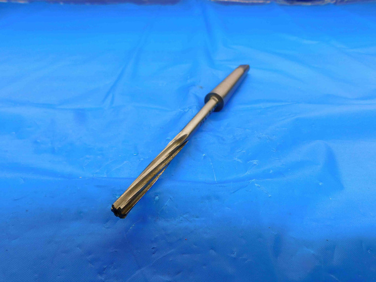 L&I 1/4 OD HSS REAMER MT1 SHANK SPIRAL 6 FL .25 .2500 ONSIZE LETTER E - BT0648CB3