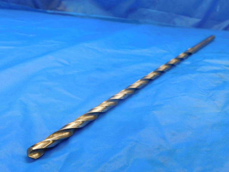 9/32" O.D. HSS EXTRA LENGTH TWIST DRILL BIT 8" LOC 11 5/8" OAL .2812 - CB0398XLR