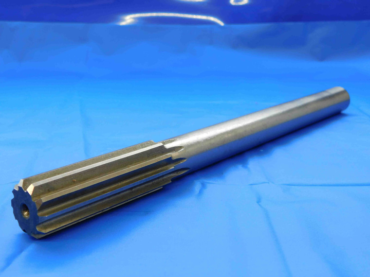 0.8913 O.D. HSS CHUCKING REAMER 10 FLUTE .8913 57/64 .8906 +.0008 OVERSIZE - JC0130LVR