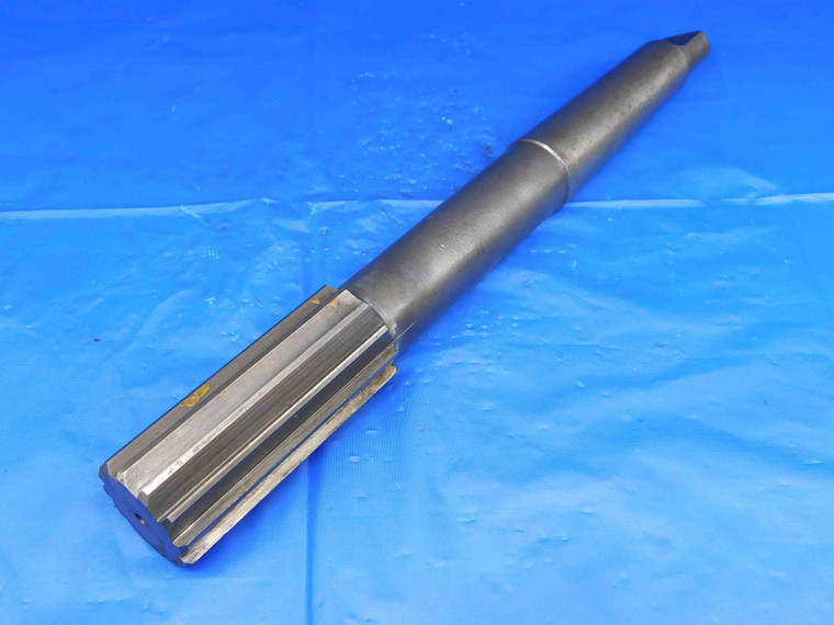 1 1/2 OD HSS CHUCKING REAMER MORSE TAPER #4 SHANK 12 FL MT4 1.5000 ONSIZE 38 mm - BR1786AA3