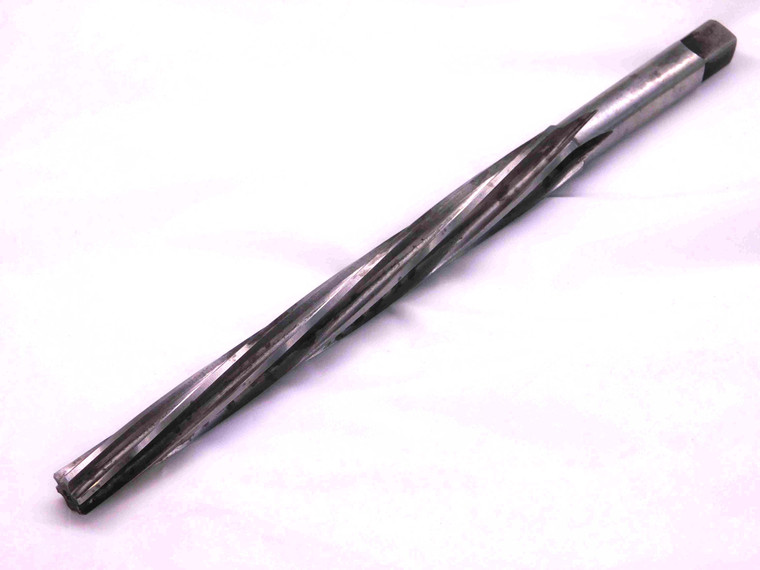 APT #8 O.D. HSS TAPER PIN REAMER 0.335 SHANK SPIRAL 6 FLUTE NO. 8 TP USA MADE - JC0145BC3