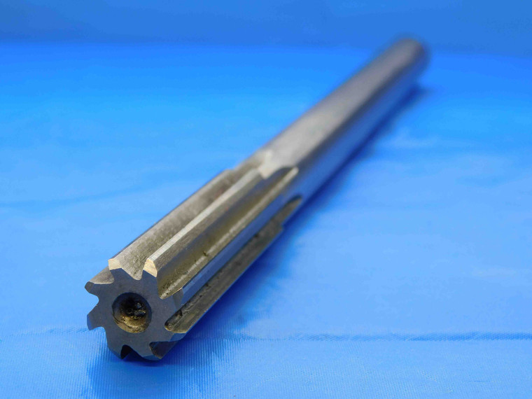41/64 O.D. HSS CHUCKING REAMER 8 FLUTE .6406 ONSIZE STRAIGHT SHANK - JC0173BY2