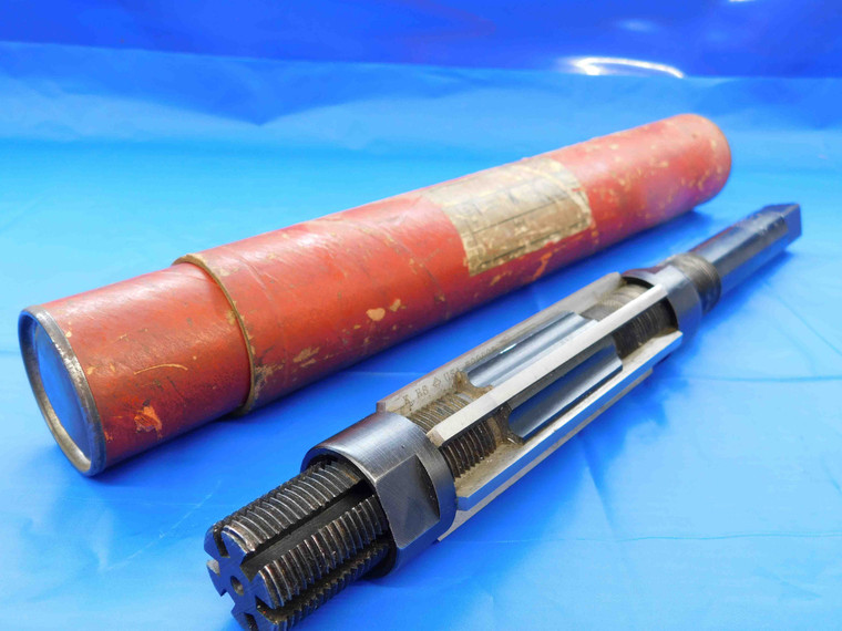CLEVELAND 1 11/32 - 1 1/2 SIZE K O.D. HSS ADJUSTABLE EXPANSION REAMER 6 FLUTE - JC0228CB2