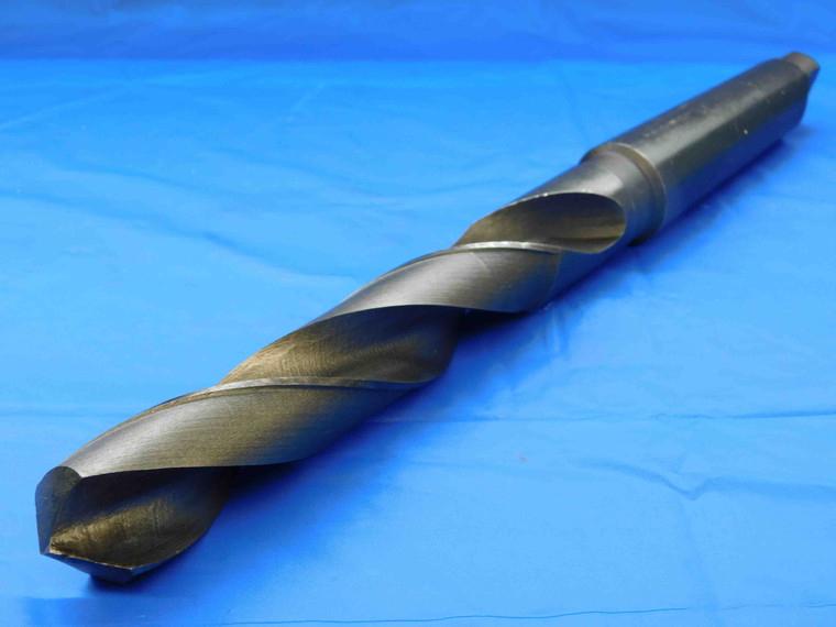 1 7/64 O.D. HSS TWIST DRILL BIT MORSE TAPER #4 SHANK 6" LOC 13" OAL 1.1093 MT4 - JC0291BC2