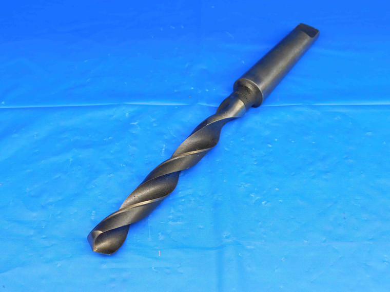 CHICAGO LATROBE 21/32 O.D. HSS TWIST DRILL BIT MORSE TAPER #3 SHANK .6562 MT3 - BR1957BY2