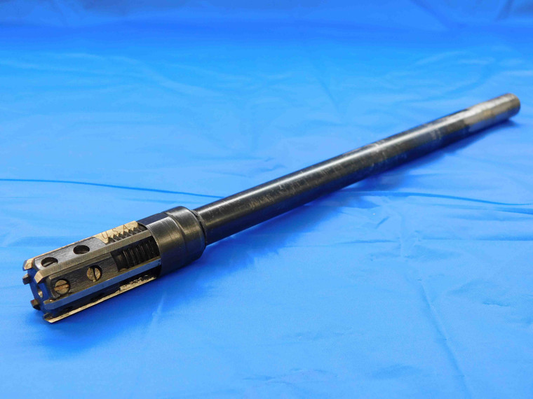 CLEVELAND 11/16 O.D. HSS ADJUSTABLE EXPANSION REAMER 6 FLUTE .6875 ONSIZE - JC0306CB2