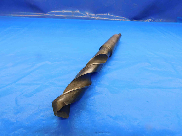 W&B 51/64 O.D. HSS TWIST DRILL BIT MORSE TAPER #3 SHANK 4 1/2 LOC .7968 MT3 - BT1003BY2