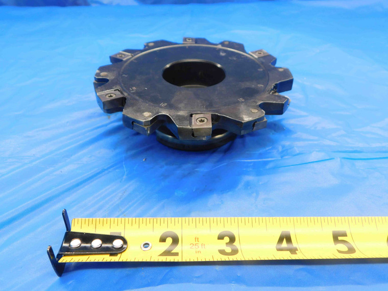 ISCAR 5" OD X 3/8 W STAGGERED TOOTH INDEXABLE SIDE MILLING CUTTER FDN D5.0-0.375-10-LN12 12 T - CB0682BN3