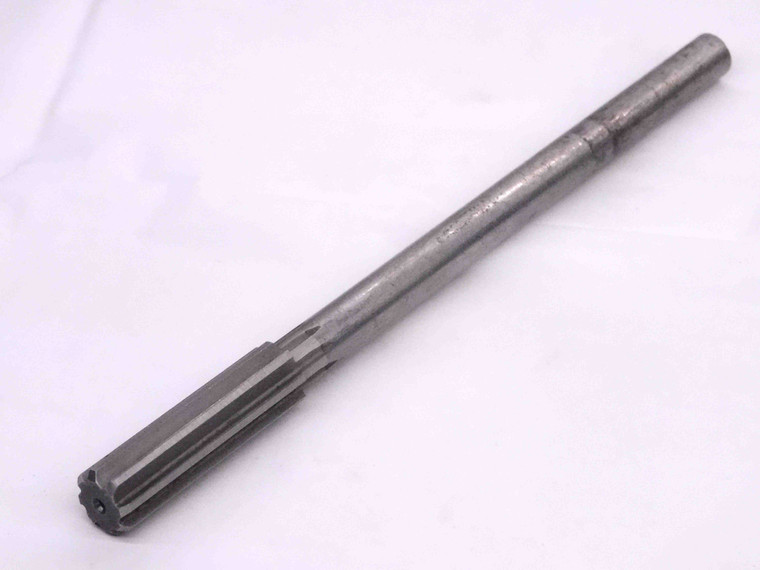 0.563 O.D. HSS CHUCKING REAMER 8 FLUTE .563 .5630 9/16 .5625 +.0005 OVERSIZE - JC0424CP2