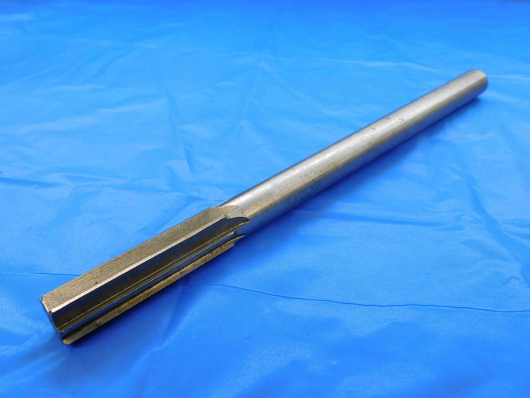 0.6372 O.D. HSS CHUCKING REAMER 8 FLUTE .6372 41/64 .6250 +.0122 OVERSIZE - JC0515CP2