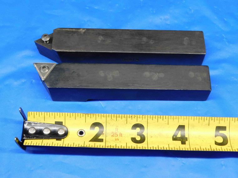 SET OF TWO INDEXABLE LATHE TURNING TOOL HOLDERS ABOUT 15 X 18.7mm SHANK - BR2163CP2