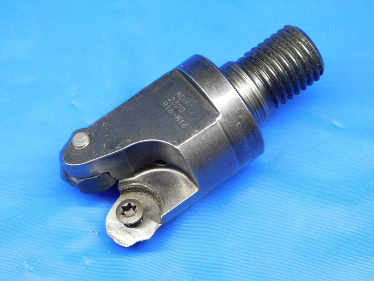 DIJET 1 1/4 DIA. INDEXABLE END MILL MDH 2320 R16-M16 M16 THREAD SHANK 2 FL 1.25 - BR2184BC2