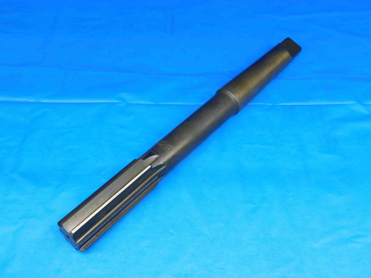 NATIONAL 15/16 O.D. HSS REAMER MORSE TAPER #3 SHANK 8 FLUTE MT3 ONSIZE .9375 - BR2194CP2