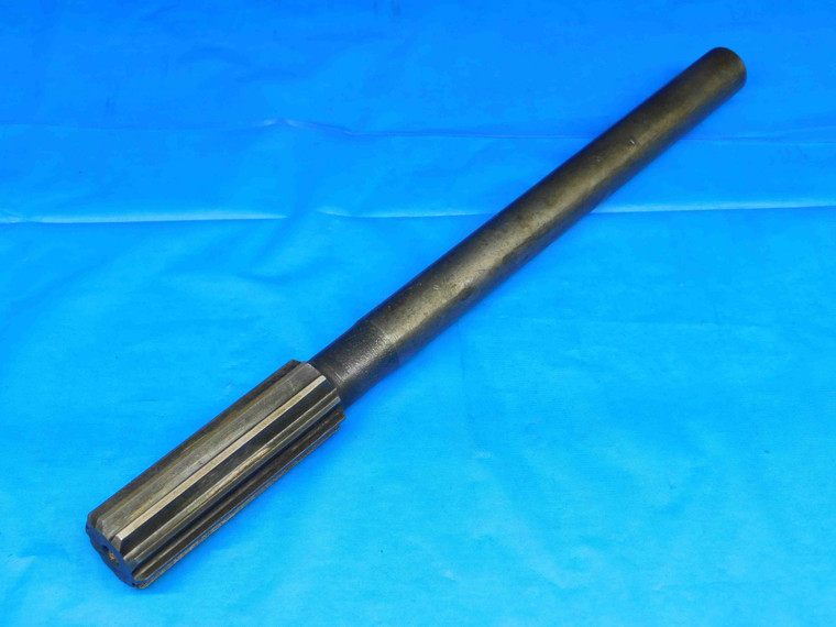 W&B 13/16 O.D. HSS CHUCKING REAMER 10 FLUTE ONSIZE .8125 MADE IN USA - BR2204CP2