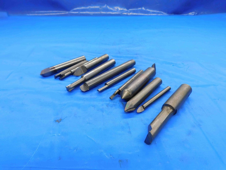 12PCS SOLID CARBIDE LATHE TOOLING LOT BORING THREADING TURNING MACHINIST TOOLS - BT1139LVR