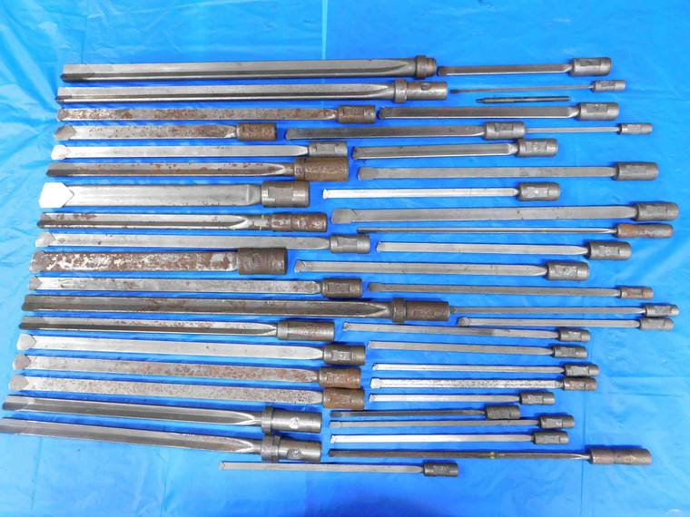 LOT OF 44 GUN VARIOUS STYLES & SIZES SOME CARBIED TIPPED & COOLANT THRU