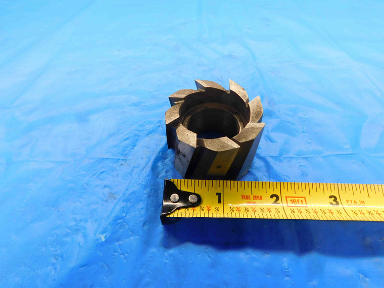 GO & GO CO. ABOUT 1.8" O.D. SHELL HSS END MILL 1" PILOT 3/8 KEY WIDTH 8 FL - BT1179BJ2