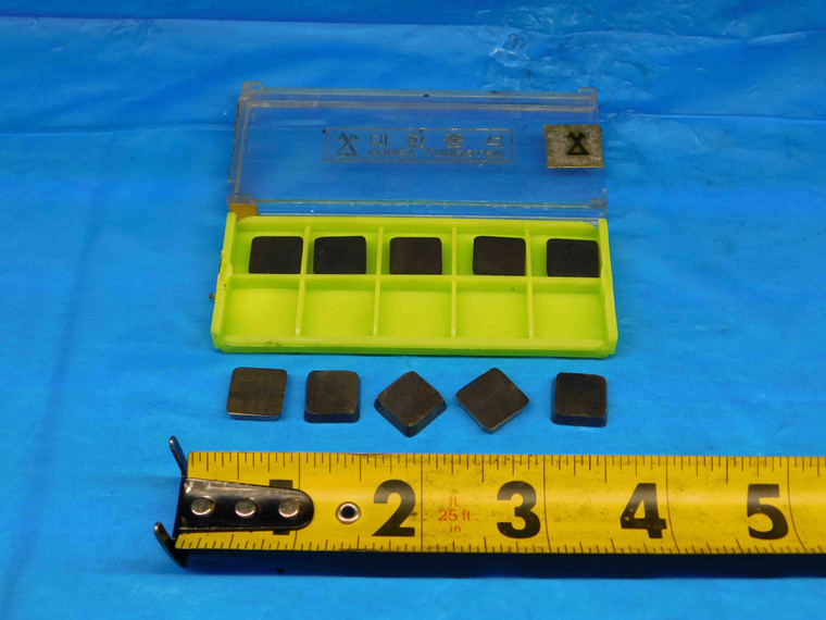 10pcs NEW KOREA TUNGSTEN SPC42EDR C5 CARBIDE INSERTS INDEXABLE TURNING MILLING - BR2255LVR