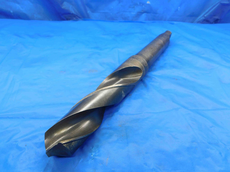 UNION 1 31/64 O.D. HSS TWIST DRILL BIT MORSE TAPER #4 SHANK 1.4843 MT4 USA MADE - CB0795AY3