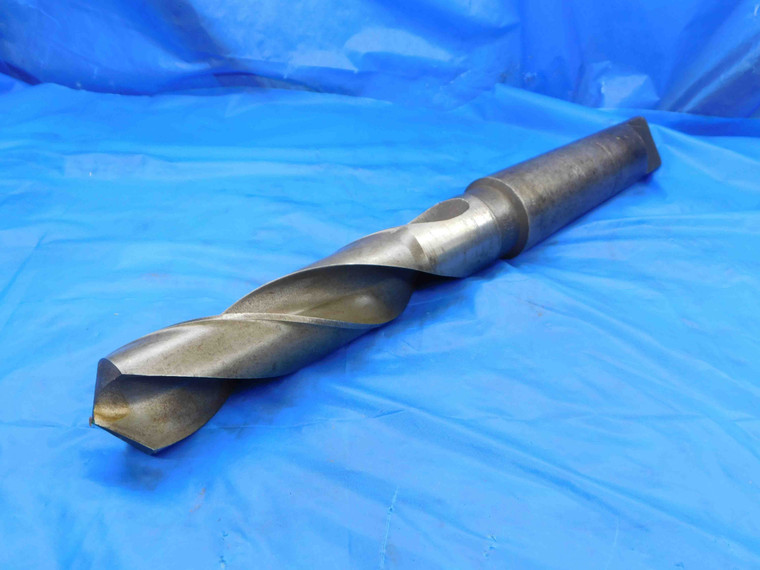 CLEVELAND 1 17/32 O.D. HSS DRILL BIT W7092 MORSE TAPER #5 SHANK 1.5312 MT5 USA