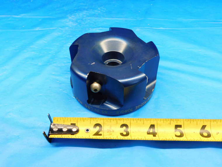 VALENITE 4" O.D. FACE MILL VFA-04-5R-BDY 4/T/98 1 1/4 PILOT HOLDS 5 INSERTS 4.0 - BR2310BC3