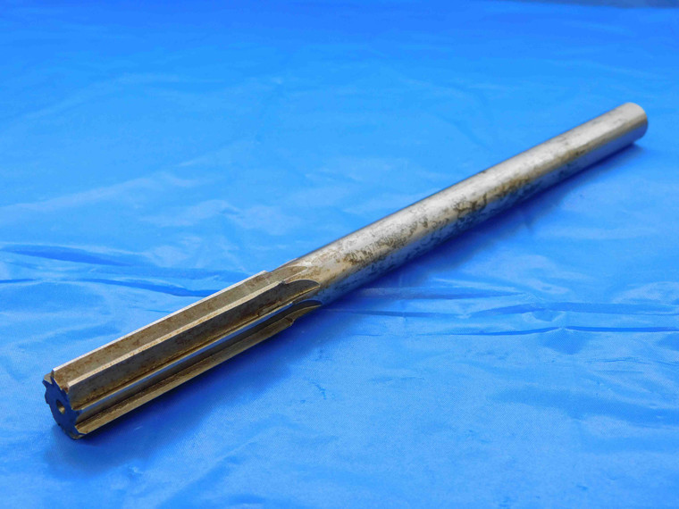 0.6372 O.D. HSS CHUCKING REAMER 8 FLUTE .6372 41/64 .6250 +.0122 OVERSIZE - JC0624CP2