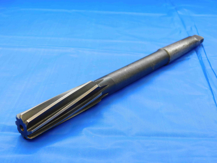 CLEVELAND 3/4 OD HSS REAMER MT2 SHANK SPIRAL 8 FL .75 .7500 ONSIZE 19 mm - JC0697CP2