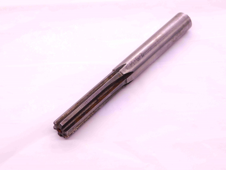 0.393 OD HSS CHUCKING REAMER 6 FL .393 .3930 25/64 .4063 -.0133 UNDERSIZE 10 mm - JC0817CP2