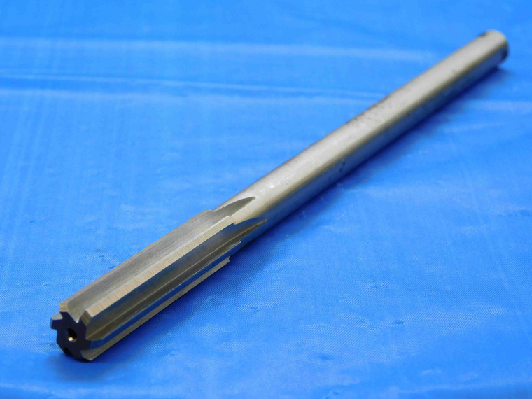 0.437 OD HSS CHUCKING REAMER 6 FL .437 .4370 7/16 .4375 -.0005 UNDERSIZE 11 mm - JC0818CP2