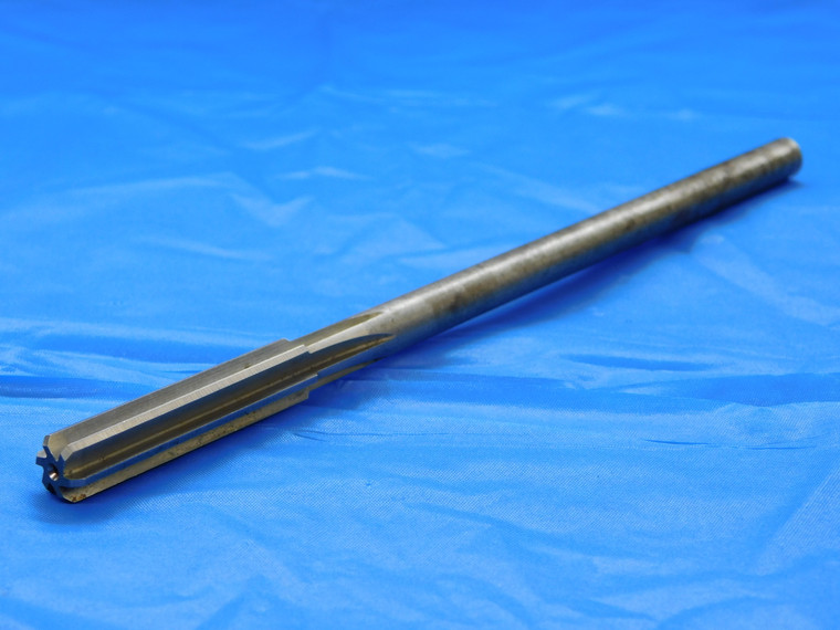 0.378 O.D. HSS CHUCKING REAMER 6 FLUTE .378 .3780 3/8 .3750 +.0030 OVERSIZE - JC0894CP2
