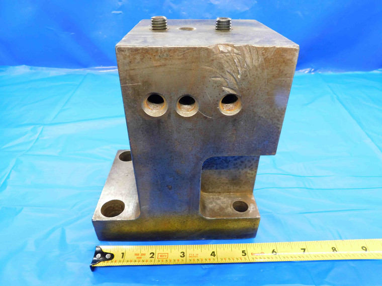 1 1/4" I.D. LATHE BOLT ON TURRET TOOL BLOCK HOLDER 110MM X 75MM BOLT PATTERN - BT1521CG2