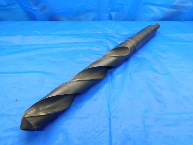 PTD 1 9/32 O.D. HSS TWIST DRILL BIT MORSE TAPER #4 SHANK 8 5/8 LOC 1.2812 MT4