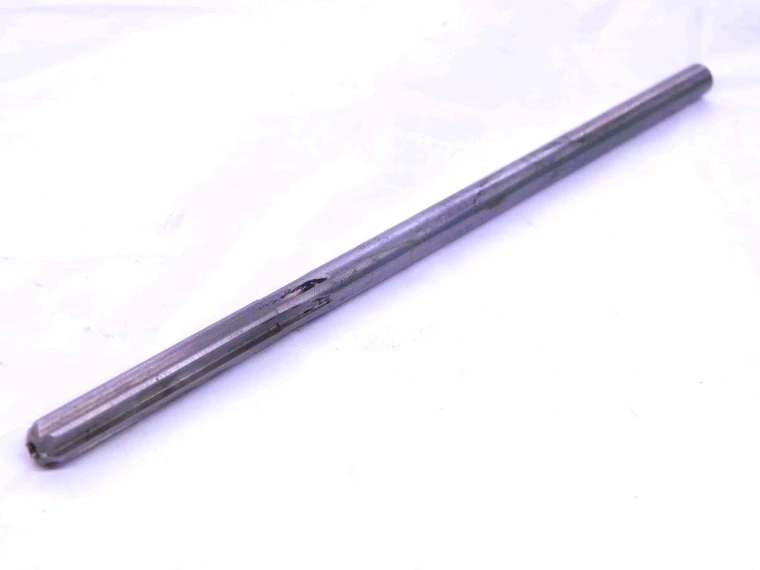 B & S 0.251 OD HSS REAMER 0.235 SHANK 6 FL .251 .2510 1/4 .2500 +.0010 OVERSIZE - JC1107AK3