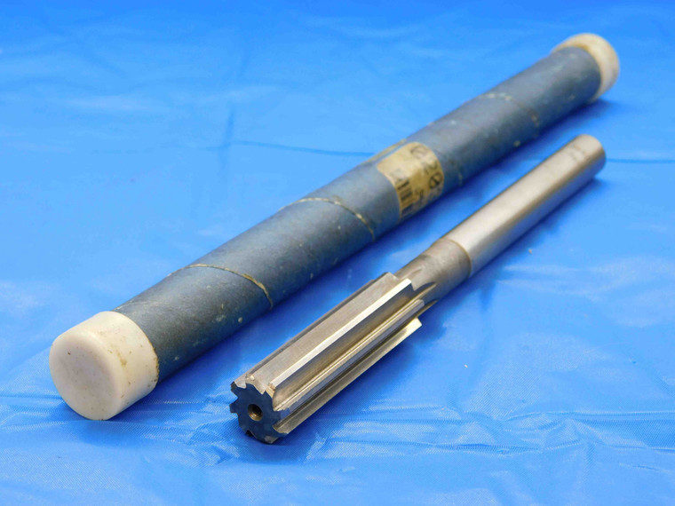 0.564 O.D. HSS CHUCKING REAMER 8 FLUTE .564 .5640 9/16 .5625 +.0015 OVERSIZE - JC1158BS3