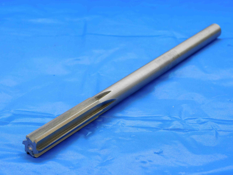 ALVORD POLK 0.4724 OD HSS REAMER 6 FL .4724 15/32 .4688 +.0036 OVERSIZE 12 mm - JC1160BS3