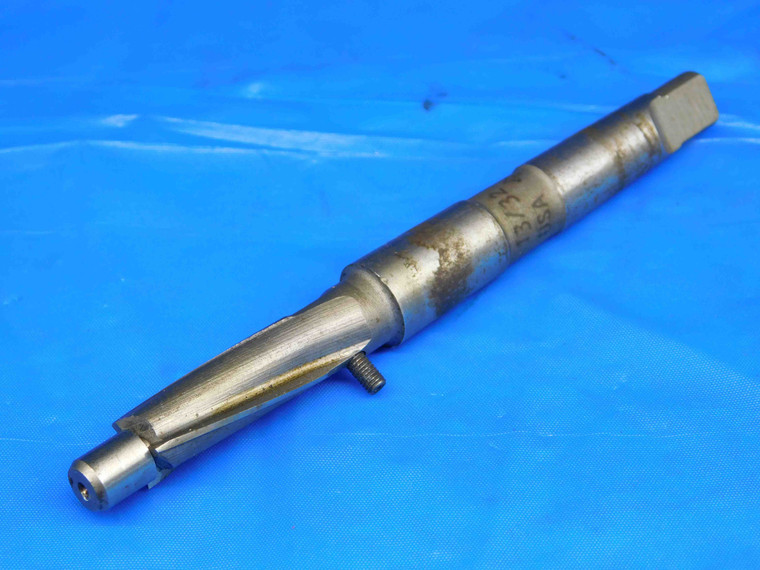 .28 INTERCHANGEABLE PILOT 13/32 O.D. HSS COUNTERBORE MORSE TAPER #1 3 FL MT1 USA - BR2723BP3