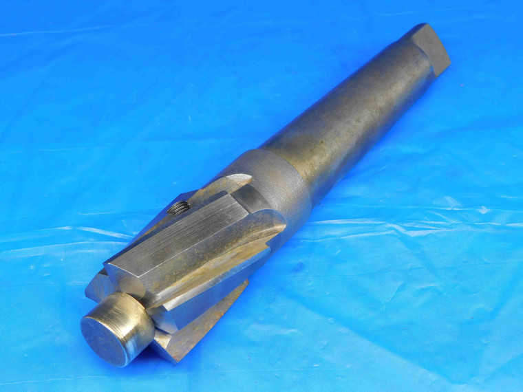 .8 INTERCHANGEABLE PILOT 1.64 O.D. HSS COUNTERBORE MORSE TAPER #4 SHANK 5 FL MT4 - BR2754BP3