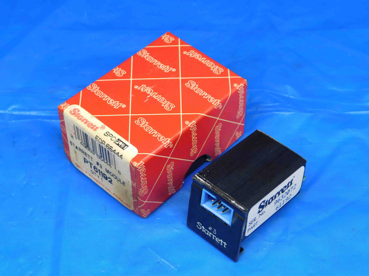 NEW ? STARRETT ELECTRICAL MICROMETER #3 MODULE PT#61192 SERIAL# 9632072 USA MADE - BR2766BS3