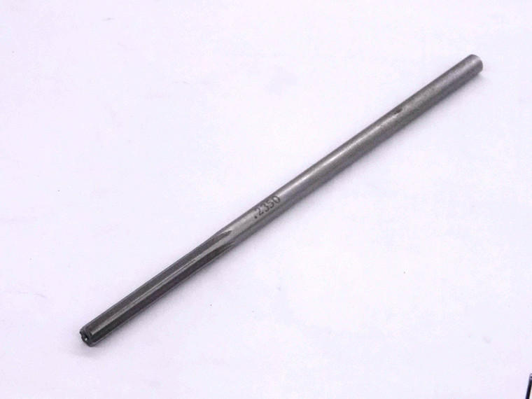 NELCO 0.2358 OD HSS REAMER 6 FL .2358 15/64 .2500 -.0142 UNDERSIZE 6 mm - BR2791CP2