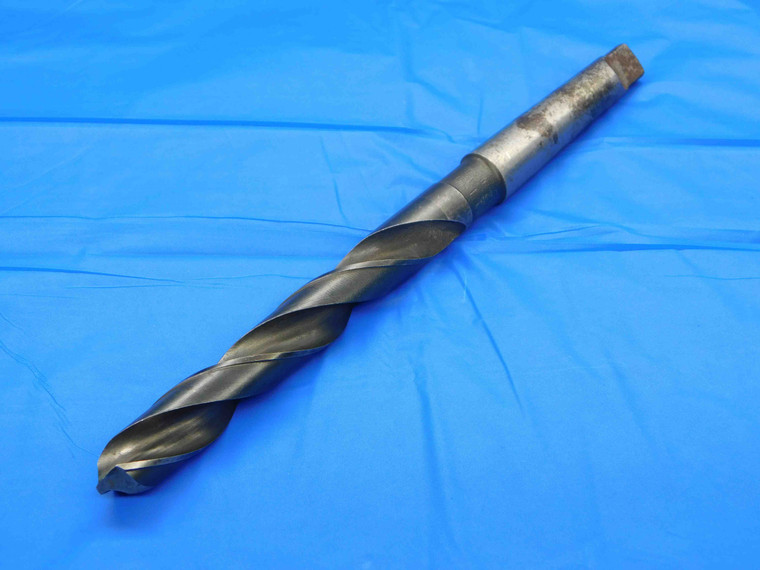 PTD 21/32 O.D. HSS TWIST DRILL BIT MORSE TAPER #2 SHANK 4 3/4 LOC .6562 MT2 - CB1329LVR