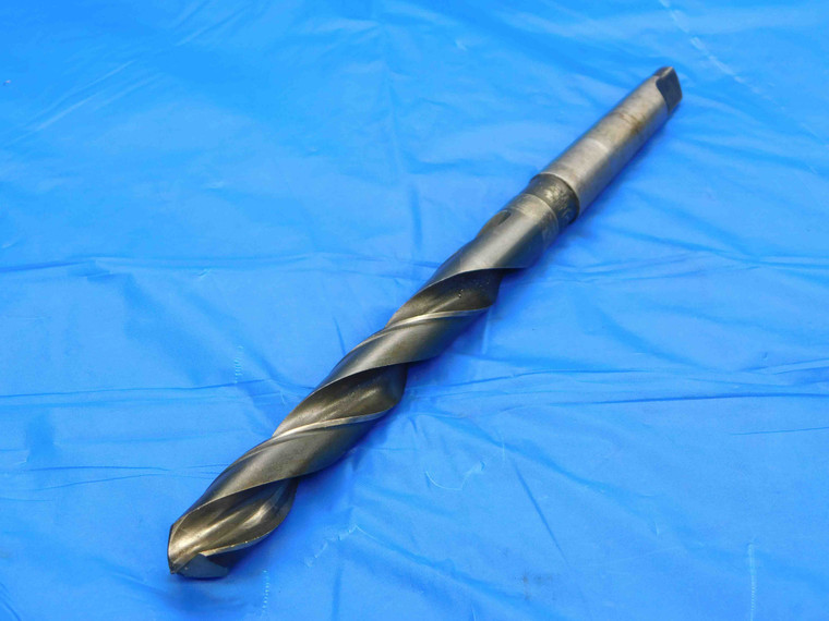 NATIONAL 11/16 O.D. HSS TWIST DRILL BIT MORSE TAPER #2 SHANK .6875 MT2 USA MADE - CB1360BT2
