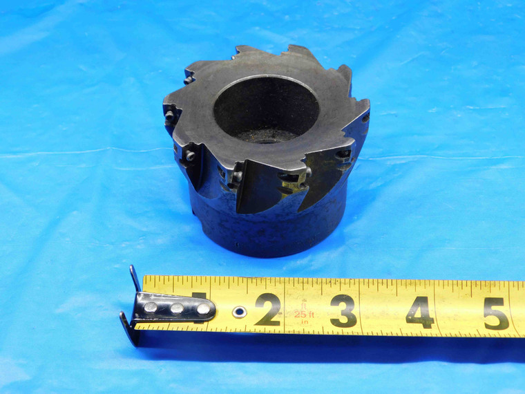 SECO 3" O.D. FACE MILL R220.69-03.00-09T 608 1" PILOT HOLDS 10 INSERTS 3.0 - BR2895BS3