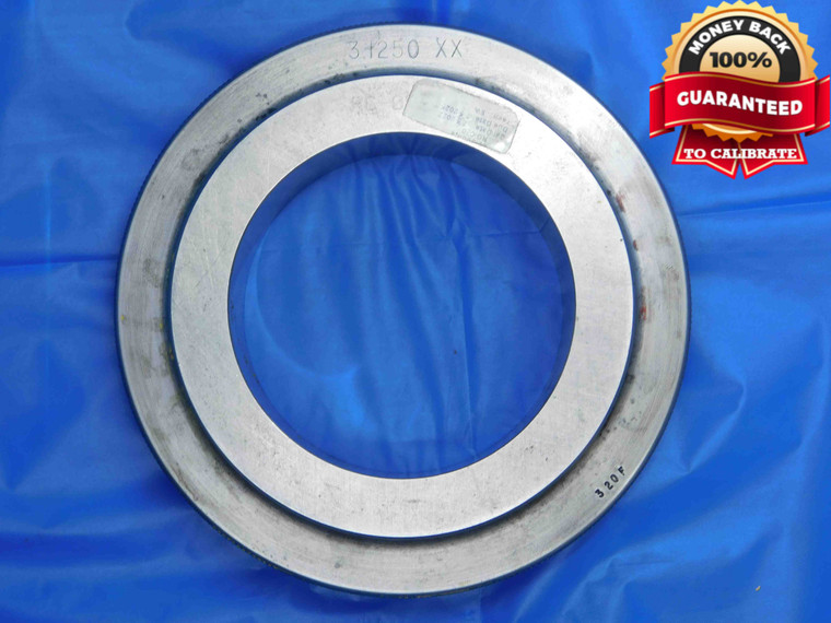 3.1250 CLASS XX MASTER PLAIN BORE RING GAGE ONSIZE 3 1/8 79.375 mm 3.125 - SR0082BS3