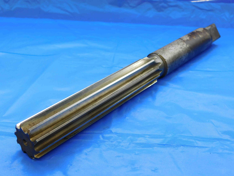 STANDARD TOOL CO. 1.1248 OD HSS HAND REAMER 10 FL 1.1248 1.1250 UNDERSIZE USA - JC1266AK3