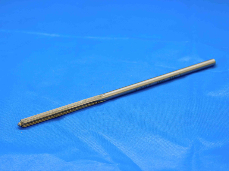 0.1225 O.D. HSS CHUCKING REAMER 4 FLUTE .1225 1/8 .1250 -.0025 UNDERSIZE 3 mm - JC1296BS3