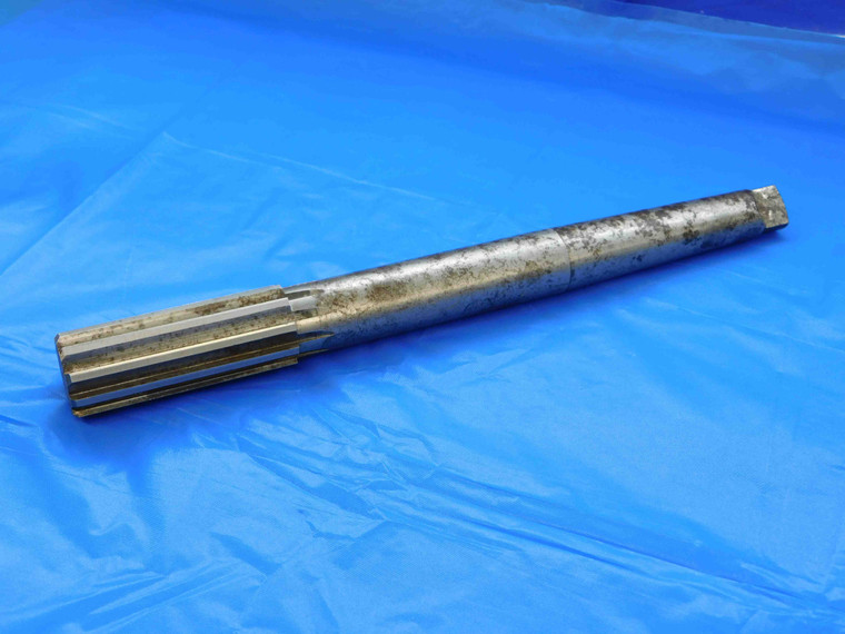 1 1/8 O.D. HSS REAMER MORSE TAPER #3 SHANK 10 FLUTE MT3 1.1250 ONSIZE EXTENDED - JC1321BS3