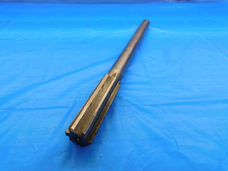 NATIONAL 13/16 O.D. HSS CARBIDE TIPPED CHUCKING REAMER 6 FLUTE .8125 ONSIZE - BT1748BP3